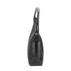 Gucci Zip Shoulder Hobo Black GG Canvas — view 4
