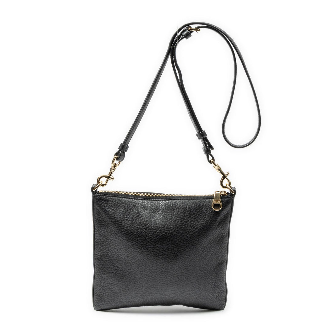 Loewe Mini Heritage Square Cross Belt Bag Black Grain Calfskin Leather — view 5