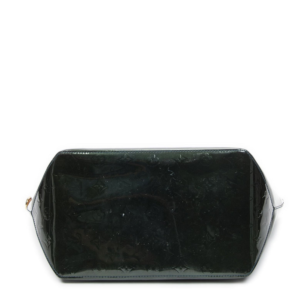 Louis Vuitton Bellevue Dark Green Monogram Vernis Shoulder Bag — view 6