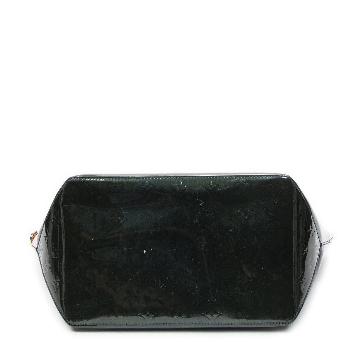 Louis Vuitton Bellevue Dark Green Monogram Vernis Shoulder Bag — view 6