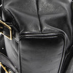 Gucci Mini Bamboo Backpack Black Calfskin Leather — view 7