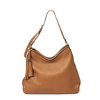 Gucci Medium Marrakech Hobo Tan Grain Calfskin Leather