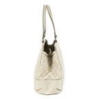 Gucci Mayfair Tote Ivory Monogram Calfskin — view 3