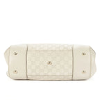 Gucci Mayfair Tote Ivory Monogram Calfskin — view 6
