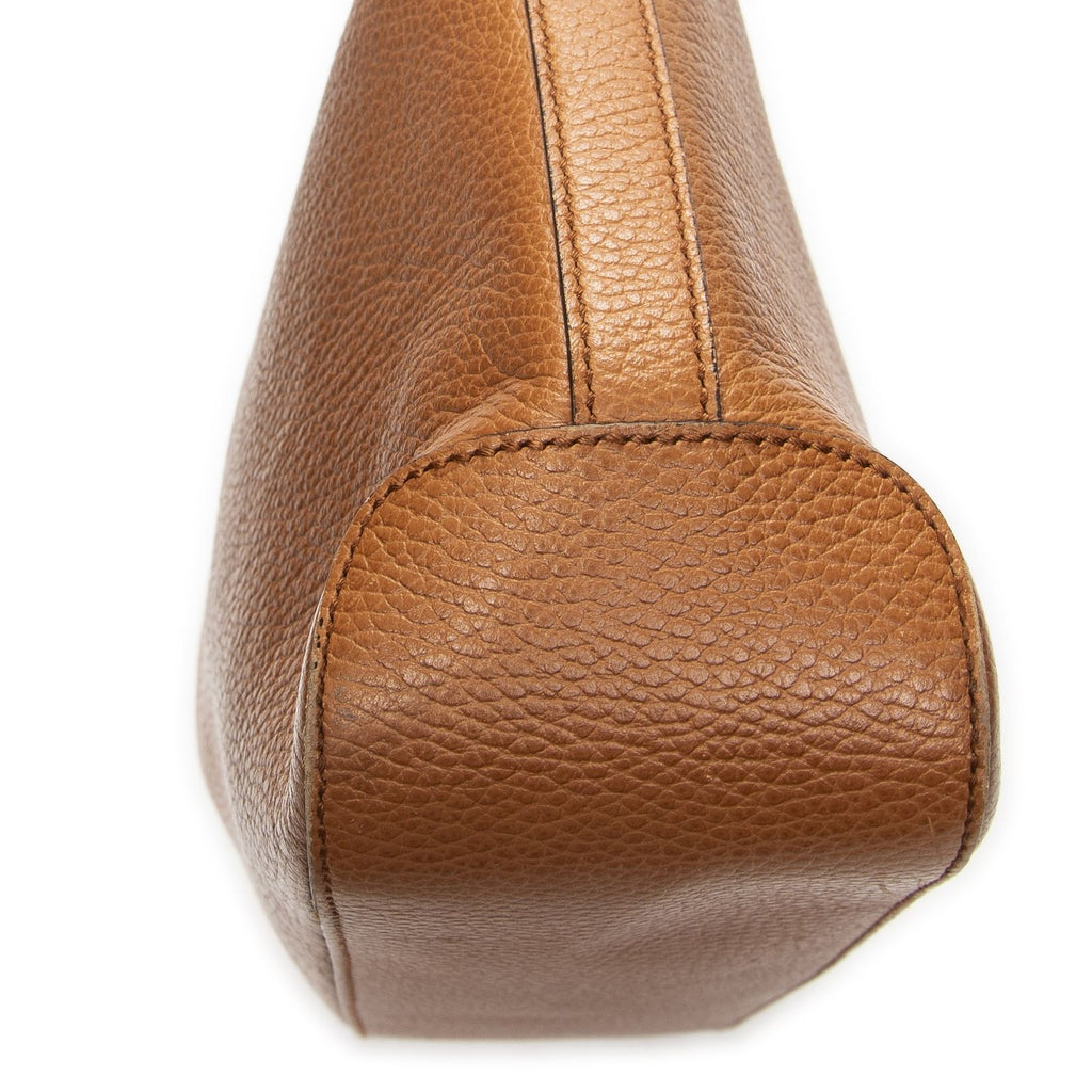 Gucci Medium Marrakech Hobo Tan Grain Calfskin Leather — view 8