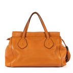 Gucci Tassel Tote Orange Grain Calfskin Leather — view 5