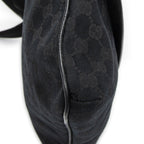 Gucci Front Pocket Messenger Bag Black GG Canvas — view 7