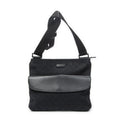 Gucci Front Pocket Messenger Bag Black GG Canvas