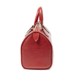 Louis Vuitton Speedy Red Epi Handbag — view 4