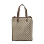 Gucci Vertical Tote Brown Beige Supreme Canvas — view 5