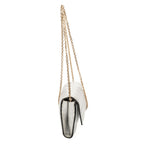 Dior Miss Dior Wallet on Chain Metallic Gray Cannage Lambskin Leather Shoulder — view 4