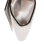 Dior Miss Dior Wallet on Chain Metallic Gray Cannage Lambskin Leather Shoulder — view 7