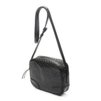 Gucci Bree Cross Belt Bag Black Micro Guccissima Leather — view 2