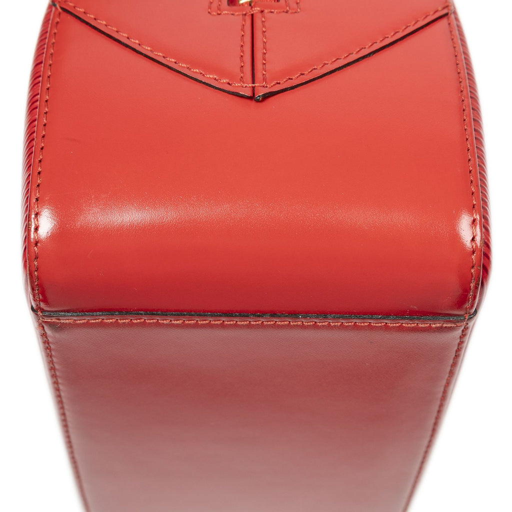 Louis Vuitton Blanc Red Epi Handbag — view 7