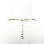 Louis Vuitton Collier Iconic Infinity Dot Necklace Black Gold Plated — view 3