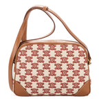 Celine Camera Bag Beige Red Canvas — view 5