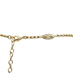 Louis Vuitton Collier Iconic Infinity Dot Necklace Black Gold Plated — view 4