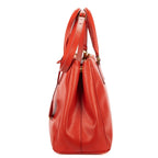 Prada Medium Garda Tote Orange Saffiano Luxe Leather — view 3