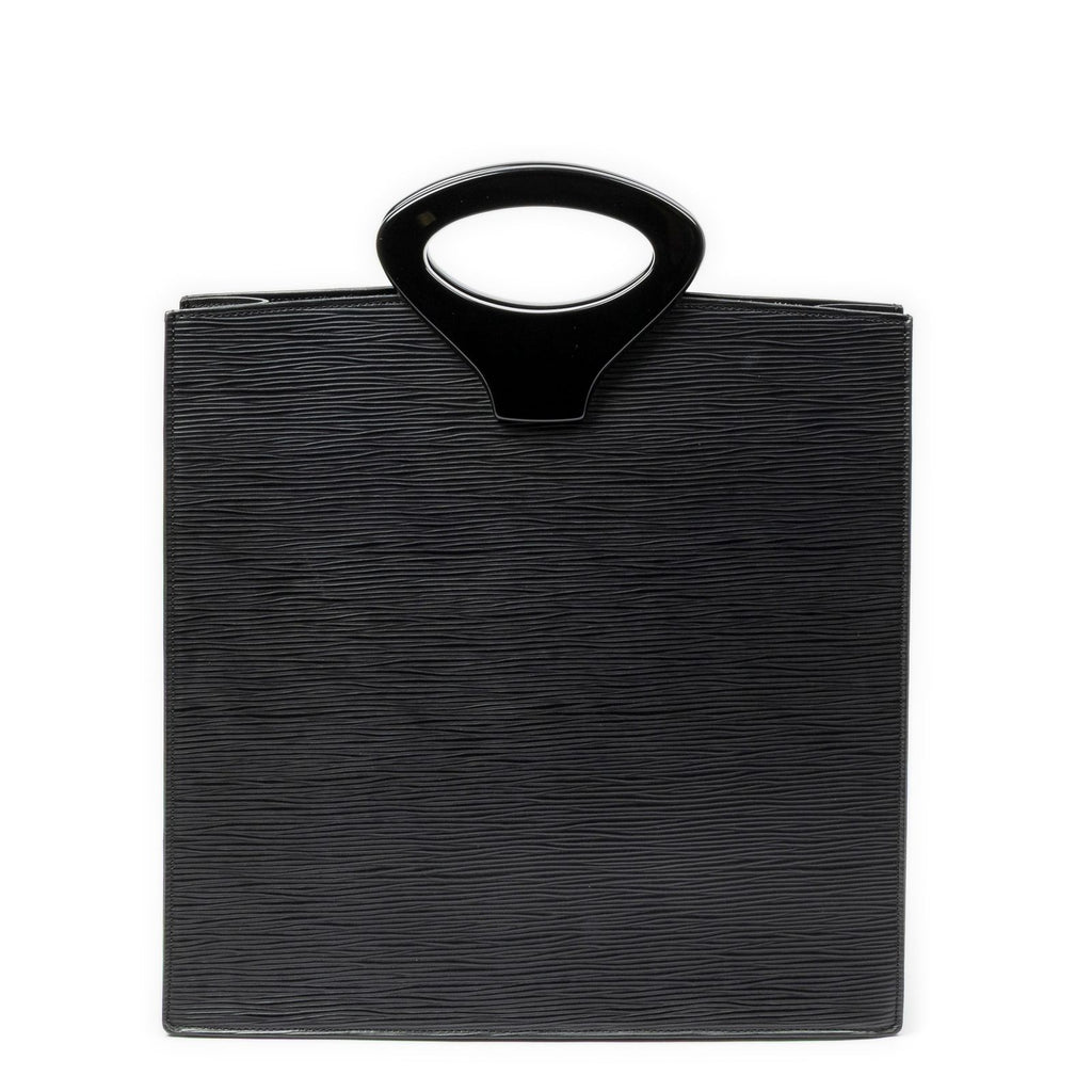 Louis Vuitton Ombre Black Epi Handbag — view 5