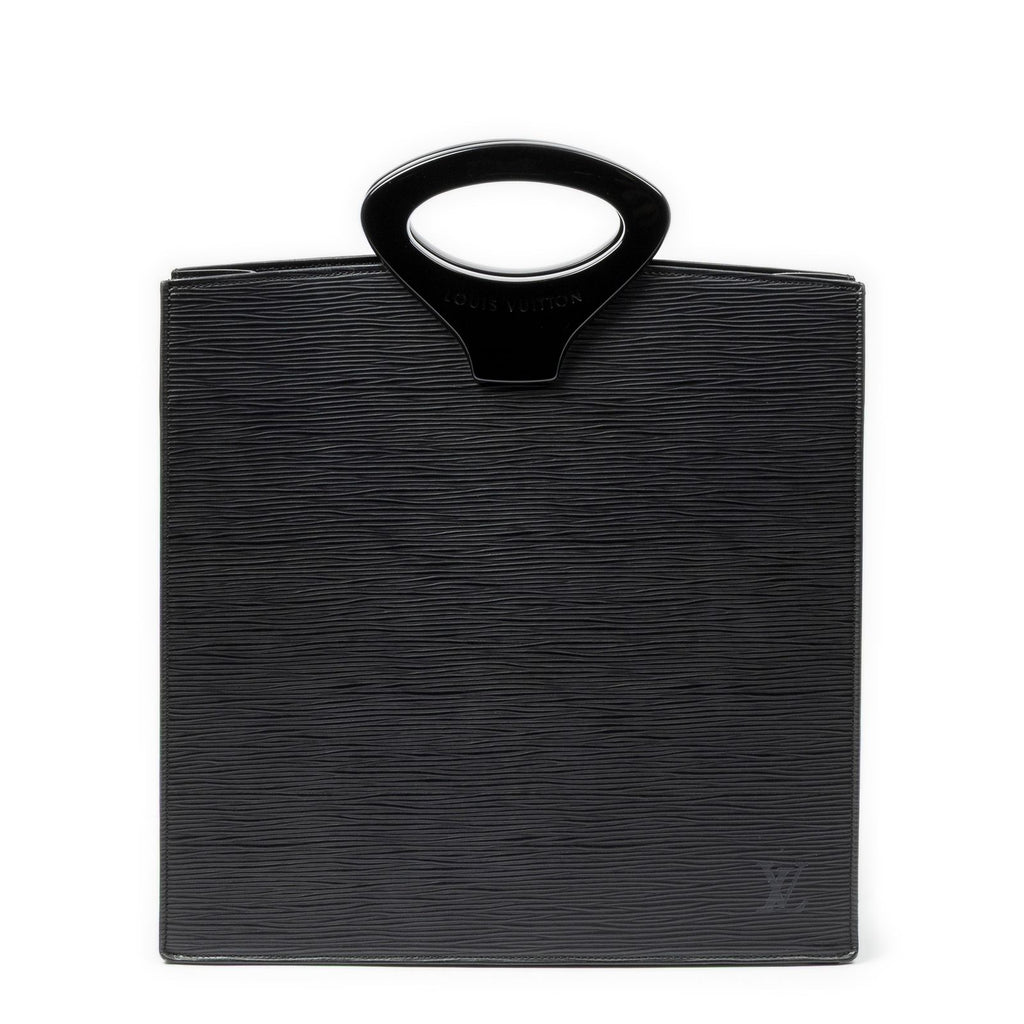 Louis Vuitton Ombre Black Epi Handbag