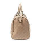 Gucci Medium Boston Beige Guccissima Handbag — view 4