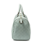 Gucci Medium Boston Light Blue Guccissima Handbag — view 4