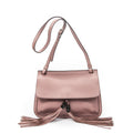 Gucci Medium Bamboo Daily Flap Bag Pink Grain Calfskin Leather