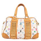 Louis Vuitton x Takashi Murakami Courtney Bag White — view 5