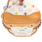 Louis Vuitton x Takashi Murakami Courtney Bag White — view 8