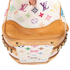 Louis Vuitton x Takashi Murakami Courtney Bag White — view 7