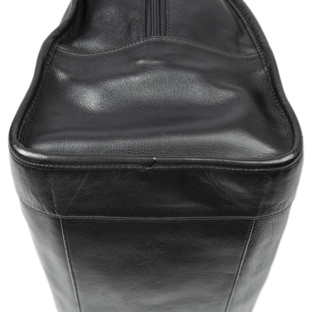 Loewe Amazona Black Calfskin Leather Handbag — view 7
