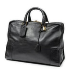 Loewe Amazona Black Calfskin Leather Handbag — view 2