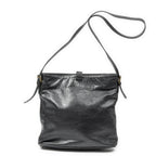 Loewe Vintage Flap Bag Crossbody Black Calfskin Leather — view 5