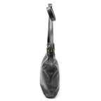 Loewe Vintage Flap Bag Crossbody Black Calfskin Leather — view 4
