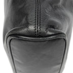 Loewe Vintage Flap Bag Crossbody Black Calfskin Leather — view 7