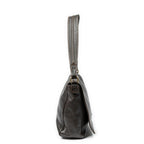 Loewe Flap Bag Messenger Dark Brown Grain Calfskin Leather — view 4