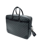 Louis Vuitton Porte Documents Voyage Gray Black Damier Graphite Business Bag — view 2