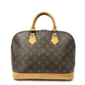 Louis Vuitton Alma Brown Monogram Canvas Handbag