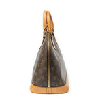 Louis Vuitton Alma Brown Monogram Canvas Handbag — view 4