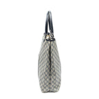 Gucci Vertical Tote Navy Beige Supreme Canvas — view 3