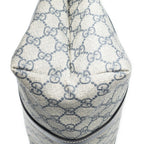 Gucci Vertical Tote Navy Beige Supreme Canvas — view 8