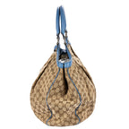 Gucci Sukey Tote Beige Blue GG Canvas — view 3