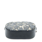 Gucci Mini Arabesque Chain Crossbody Black Beige Supreme Canvas — view 6