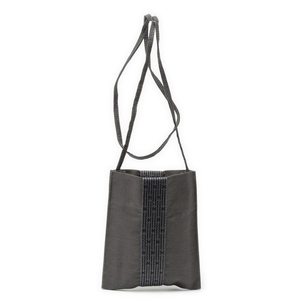 Hermes Line Pochette Black Toile Shoulder Bag