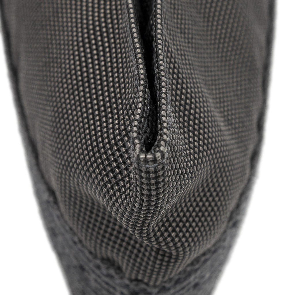 Hermes Line Pochette Black Toile Shoulder Bag — view 8
