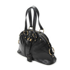 Saint Laurent Medium Muse Black Grain Calfskin Leather Shoulder Bag — view 2