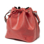 Louis Vuitton Noe Red Epi Bucket Bag — view 2