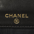 Chanel Timeless Bifold Wallet Black Caviar Leather — view 5
