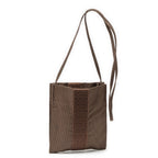 Hermes Line Pochette Brown Toile Shoulder Bag — view 5