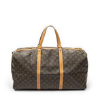 Louis Vuitton Sac Seau Pull Brown Monogram Canvas Shoulder Bag — view 5